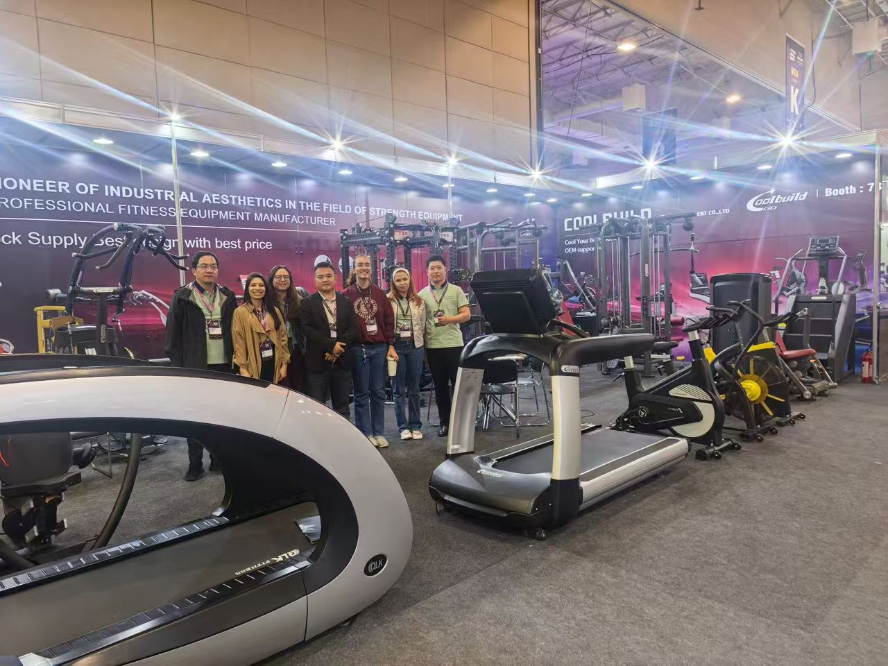 Equipe Coolbuild — Fitness Brasil Expo 2025
