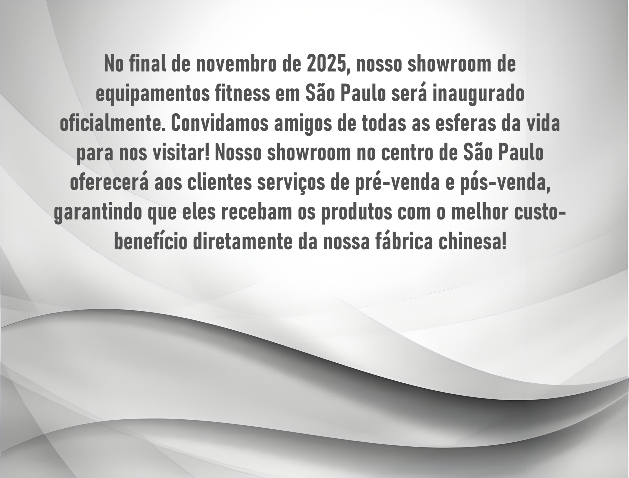 Lançamento Showroom